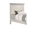 Mobilier de chambre à coucher en bois rustique à panneau simple 1pc