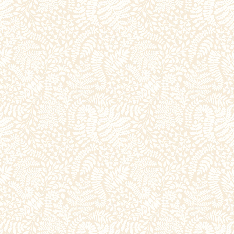 Fern Trail - Linen & Ivory