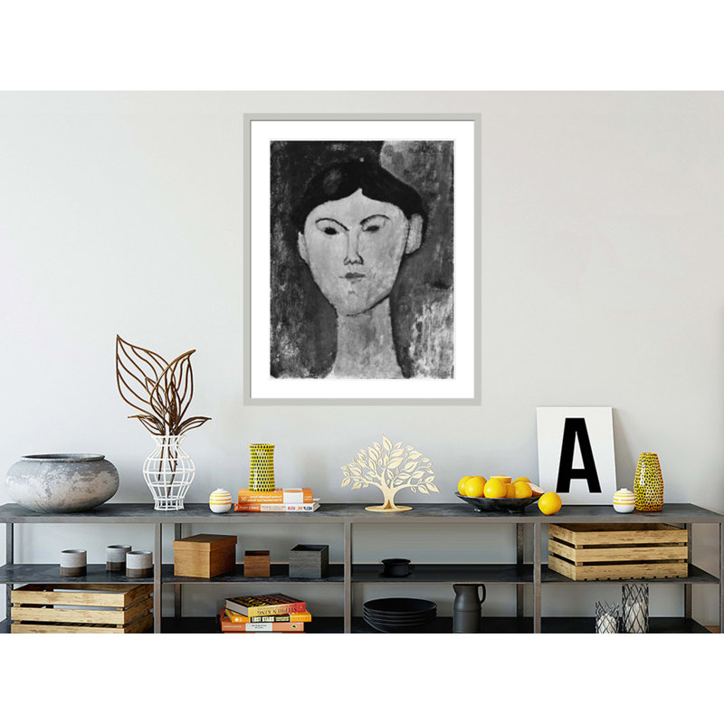 Beatrice Hastings (1879-1943) par Amedeo Modigliani - Estampe numérique encadrée, 41.17" H x 33.5" W