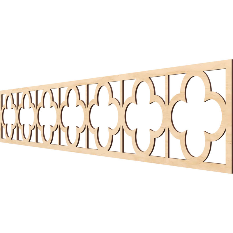 Moulure à panneau Woodall, H 10 po x l 46,75 po x P 0,25 po, Bouleau