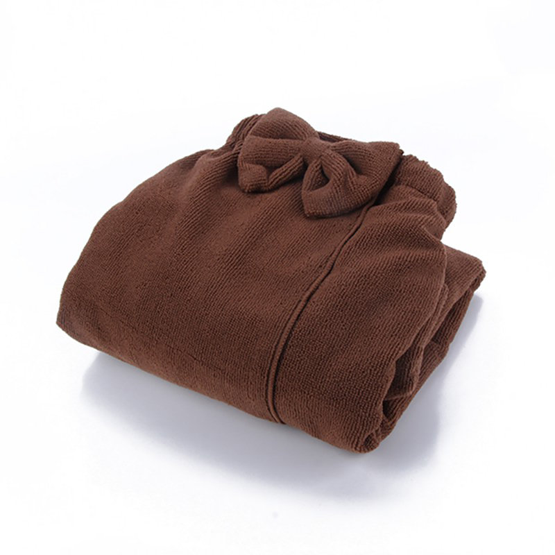 Serviette de bain 100% microfibre Masa, Café
