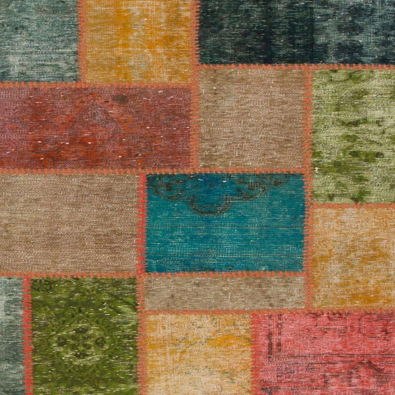 Abstract Indoor Rug, Square 8'