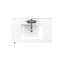 Ensemble de meuble-lavabo simple à porte de grange coulissante 36 po Braylen-220904012