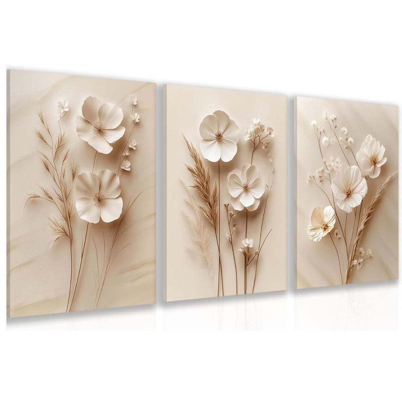 3 Piece Wrapped Canvas Print