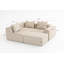 Canapé modulaire tout en velours côtelé-785039191