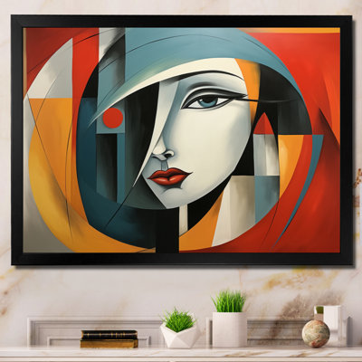 " Cubism Geometric Portrait IV "