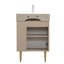Base de meuble-lavabo de 21,6 pouces avec tablette ouverte, solution de rangement durable et élégante pour les salles de bain modernes-957494868-957494871