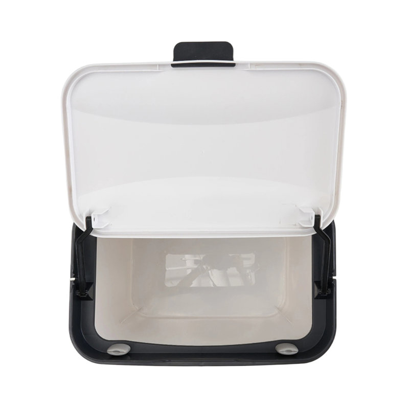 PP Waste Bin, Ivory