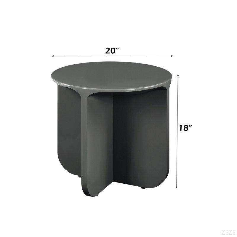 Table de bout Dark Olivish