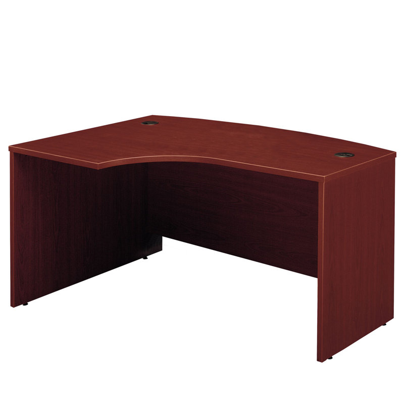 Structure de bureau en coin Series C, Cerisier hansen, Gauche