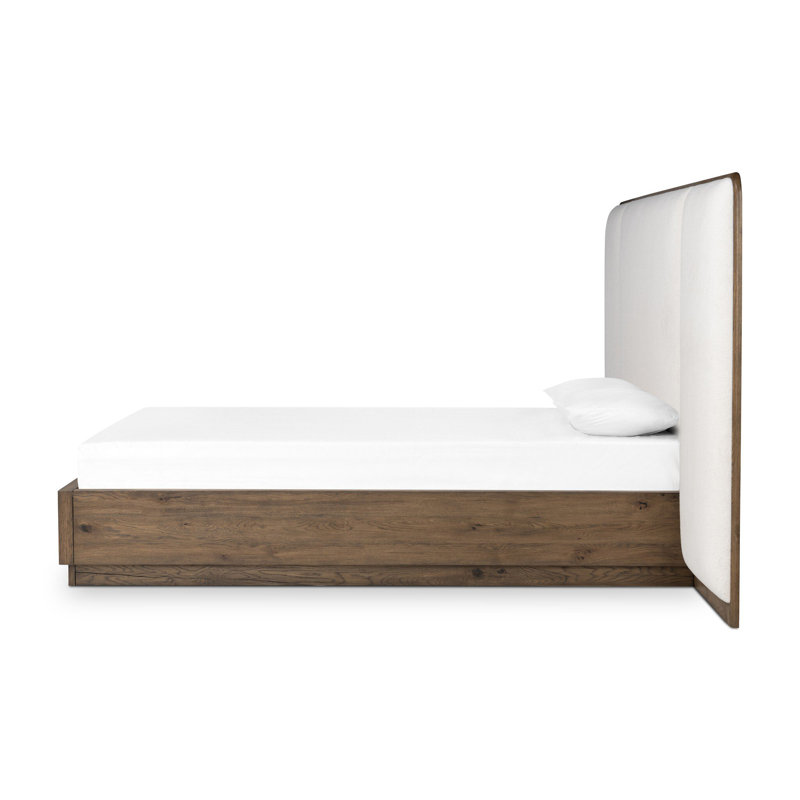 Regan Bed-Crete Ivory-Queen