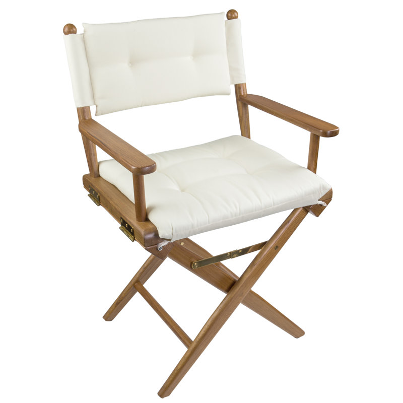 Outdoor 1.5'' Dining Chair Seat / Back Cushion, Cream