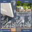 Tapis bleu marine intérieur / extérieur Mance-3960395
