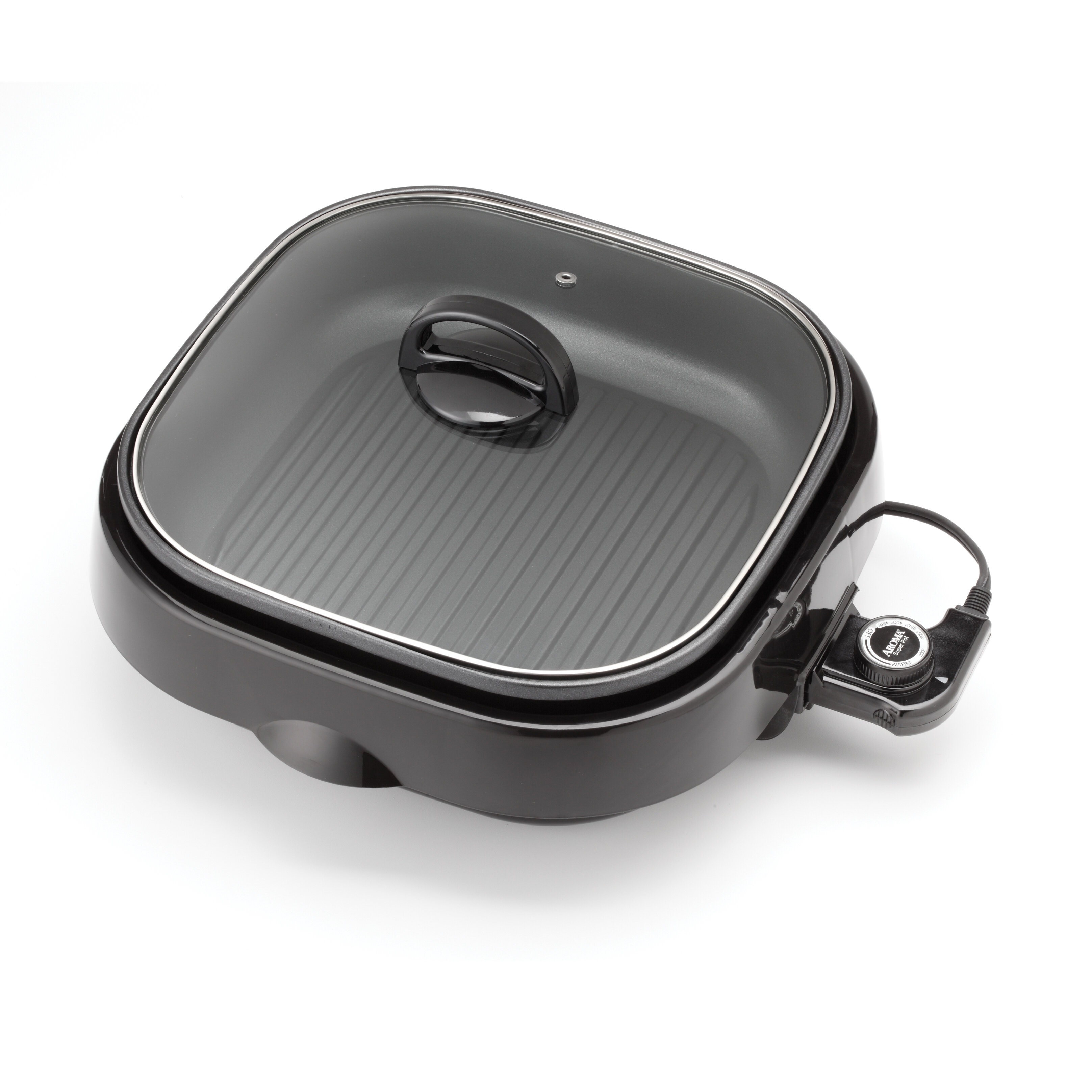 Aroma 3 Qt. 3-in-1 Grillet with Lid & Reviews | Wayfair