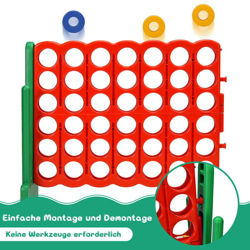 COSTWAY Vinyl, Green/Red