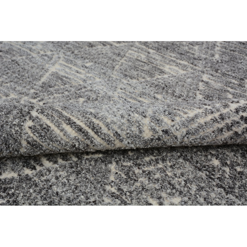 Nomad Wool Geometric Area Rug, Rectangle 10' x 14'