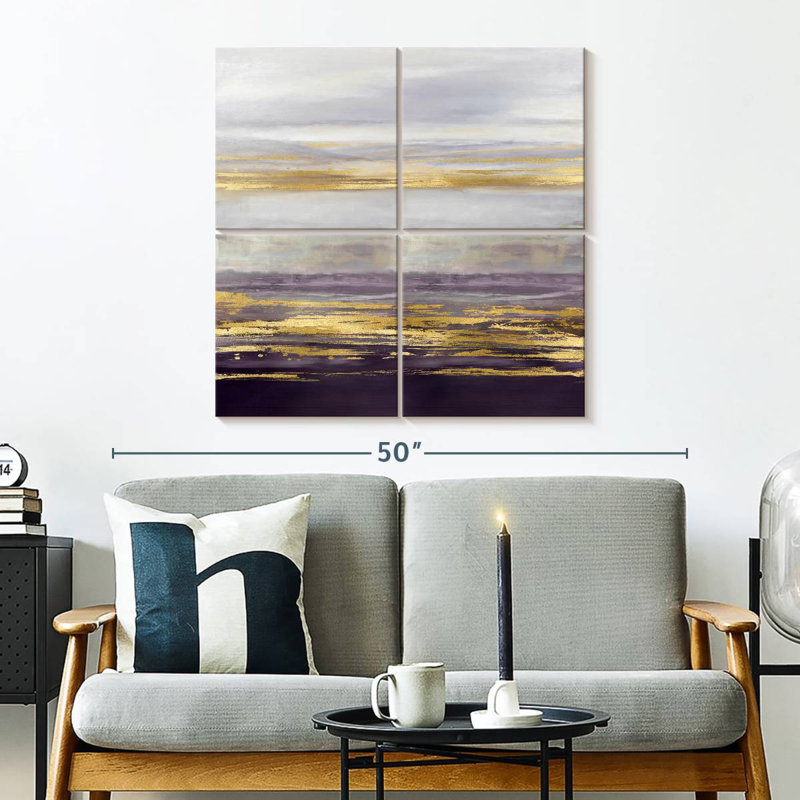 Avery Amethyst Reflections I, 32'' H x 32'' W
