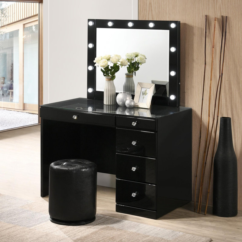 Retro Makeup Vanity