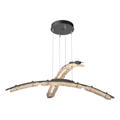 Glissade 2 - Light Unique Modern Linear LED Pendant