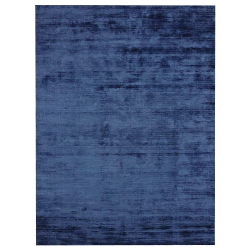 Area Rug in Navy, Rectangle 6' x 9'