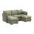 Polyester vert doux est en rupture de stock