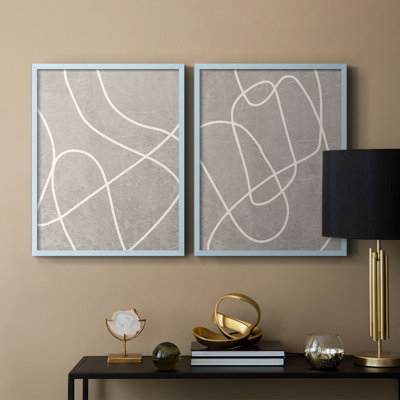 Fissures I-Premium Framed Print -Ready to Hang - No Nails Required - No Nails Required