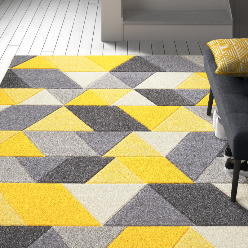 Engelman Geometric Area Rug, Rectangle 120 x 170cm