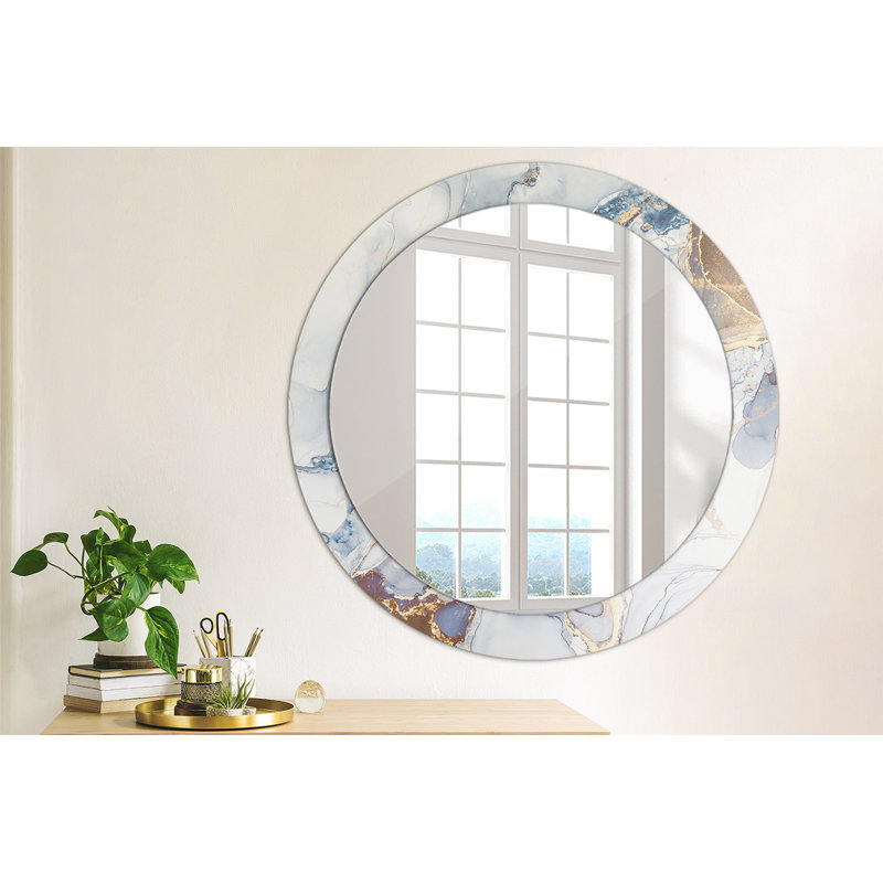 Huldar Glass Flat Wall Mirror