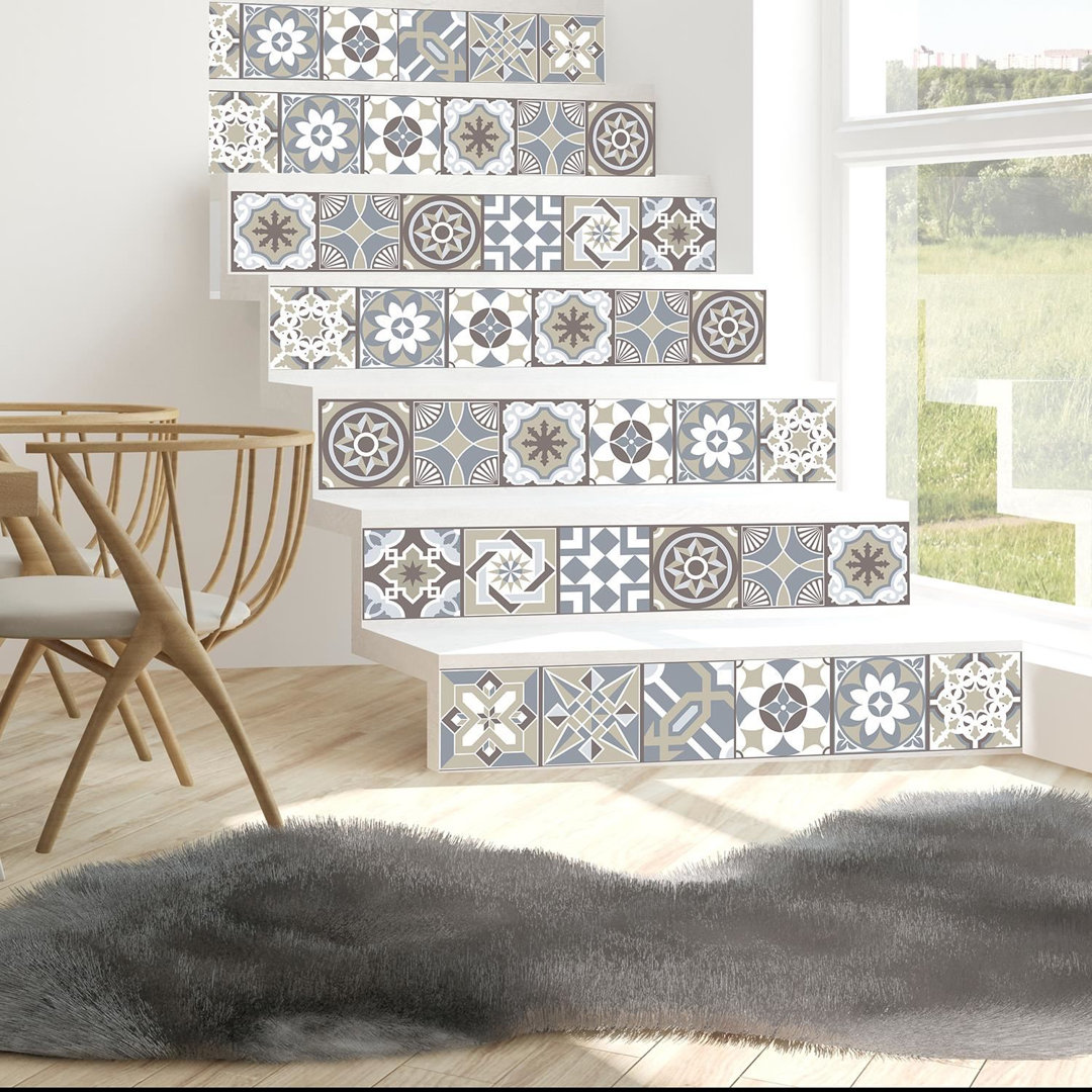 15cm x 15cm PVC Peel & Stick Mosaic Tile