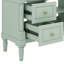 Meuble-lavabo autonome 36 po avec lavabo en céramique, tiroir rabattable, tablette réglable et poignées en métal 36 po-1272601540