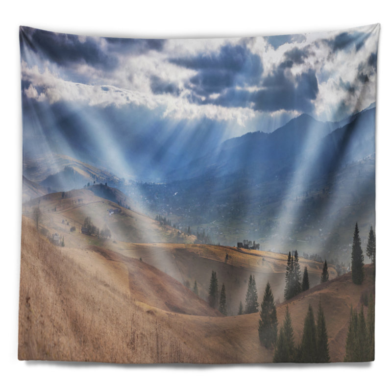 Polyester Tapestry, 68" H x 80" W