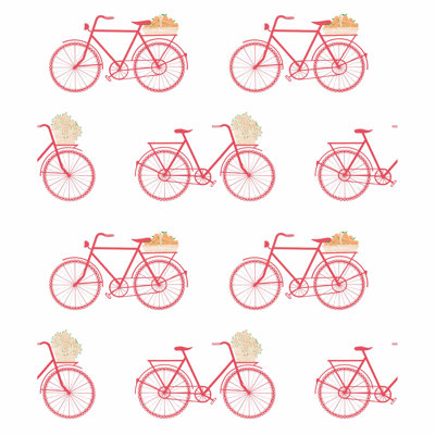 Bicicletas Wallpaper Roll