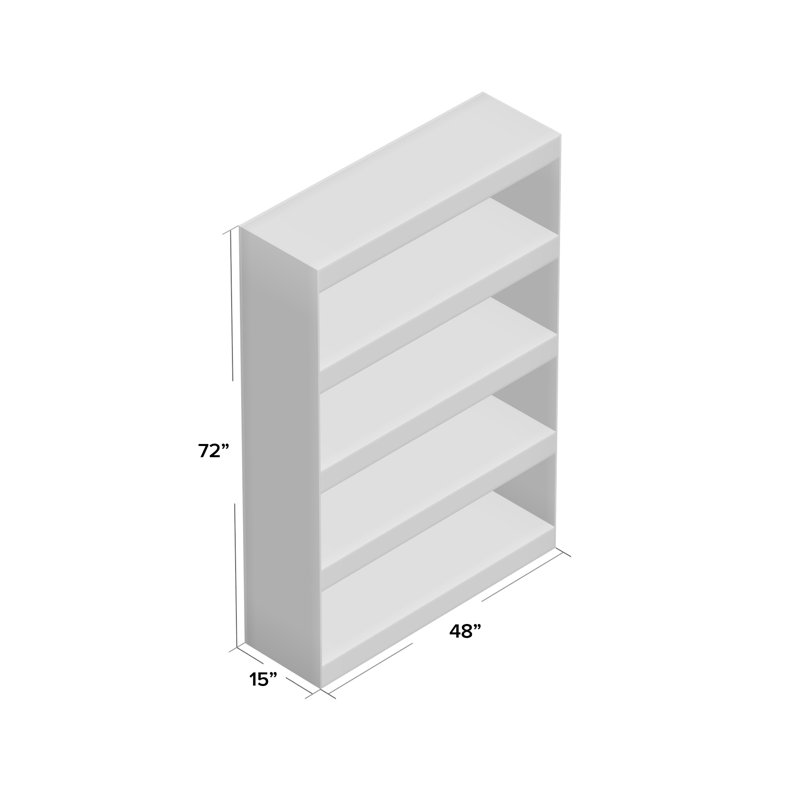 Thane Bookcase, Glossy White