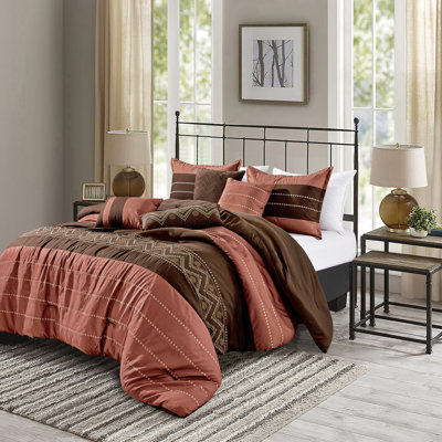 Esdey Polyester Geometric Shapes Comforter
