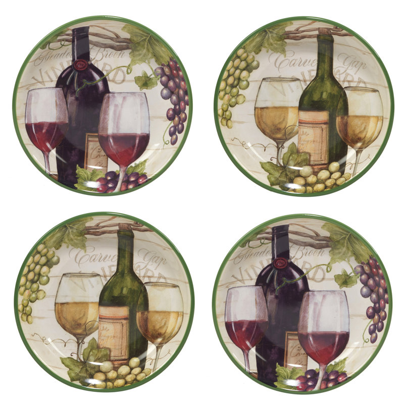 Ensemble de 4 bols à soupe / à pâtes 9 "x 2" Mst Brook