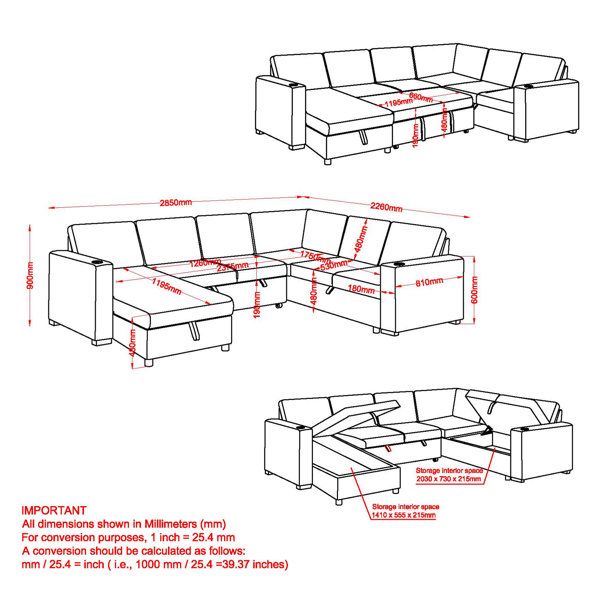 Dimensions du produit