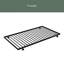 Twin Over Full Metal Bunk Bed With Trundle/ Sturdy Metal Bed Frame/ Noise-Free Wood Slats/ Comfortable PVC-coated polyester Guardrail/ Space-Saving Trundle/ Bunk Bed For Three/ No Box Spring Needed