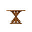 Casually Country Walnut Wood Dining Table-23515295-23515294