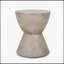 Table d'appoint d'extérieur MGO, gris clair