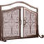 Small Crest Fireplace Screen With Doors-502977388-463304762
