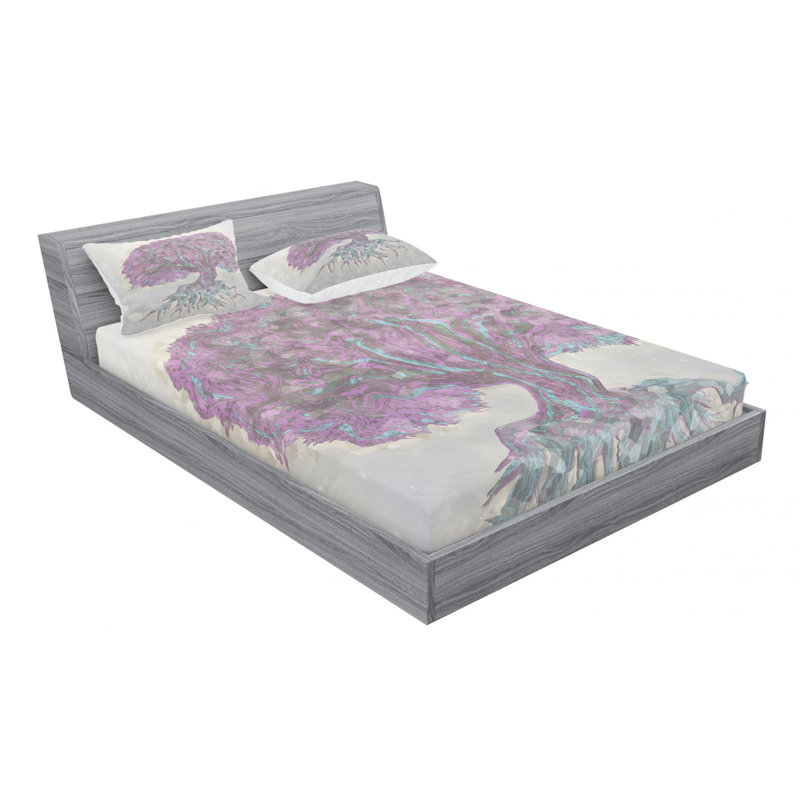 Microfiber Sheet Set, Full Sheet Set with Fitted Sheet