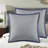 -piece Navy King Bedding Set, Hypoallergenic Polyester With Elegant Embroidered Design