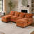 Chenille orange est en rupture de stock