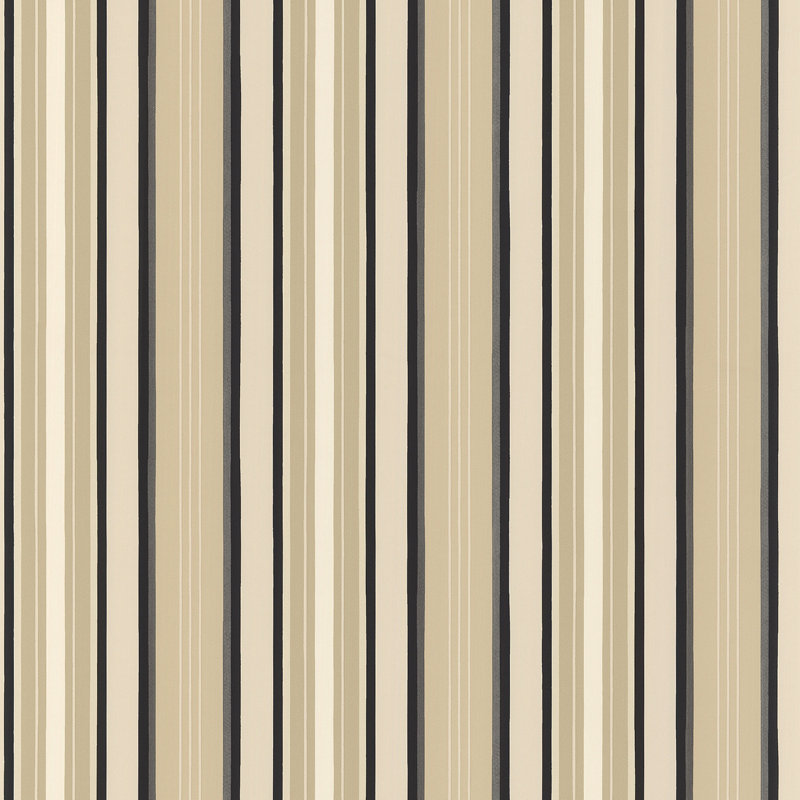 Dristy 10m x 52.8cm Matte Wallpaper Roll, Beige/Black