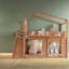 Lits doubles multifonctionnels avec rangement, loft en bois aggloméré pour la maison
