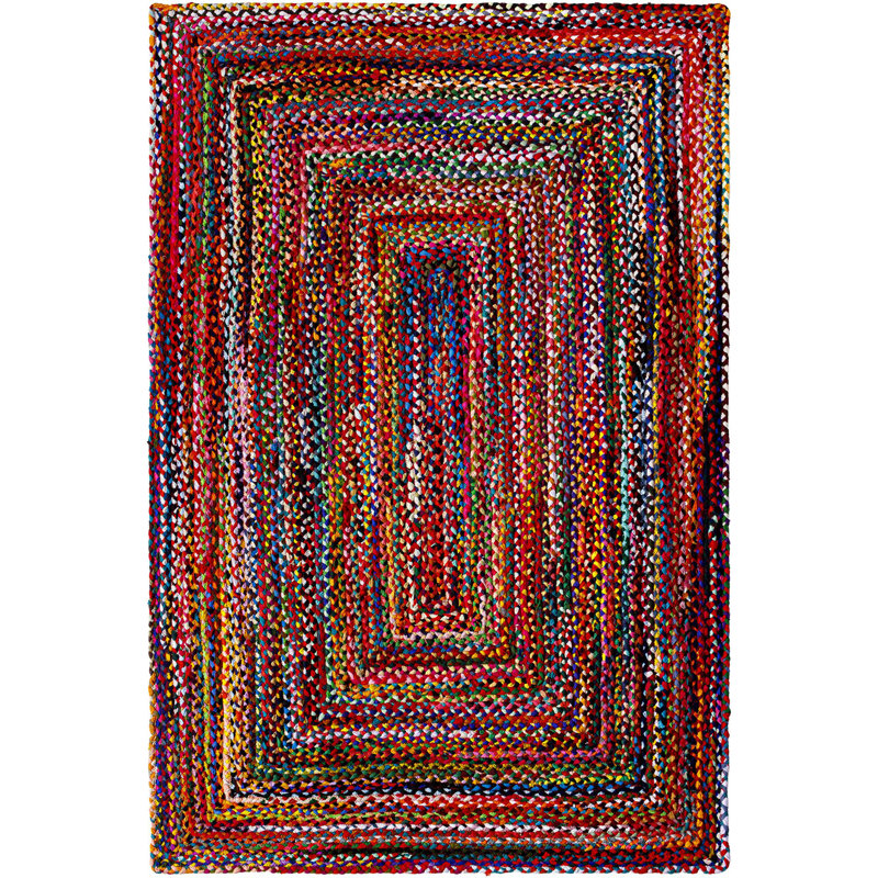 Geometric Indoor Rug, Rectangle 6' x 9'