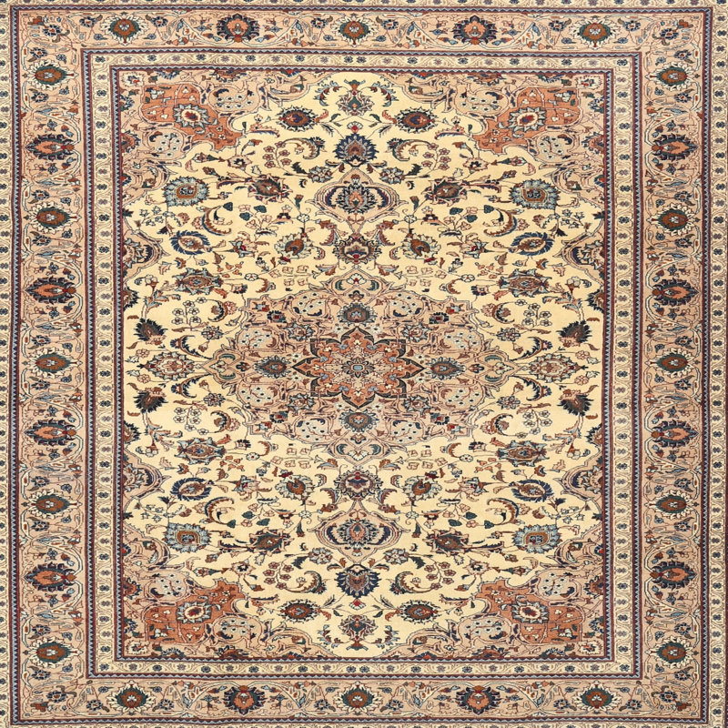 Oriental Indoor Rug, Square 3'
