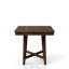 Table de salle à manger Mid-Century moderne avec attrait cerisier, 54 po x 34 po, bois massif +, cerisier