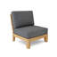 Luxe Outdoor Teak Lounge Chair