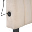 Lit plateforme tapissier simple avec lit gigogne Teddy-426374735